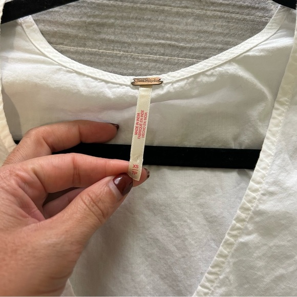 Free People Emmy Solid Tunic Size xs with pockets - Picture 12 of 16